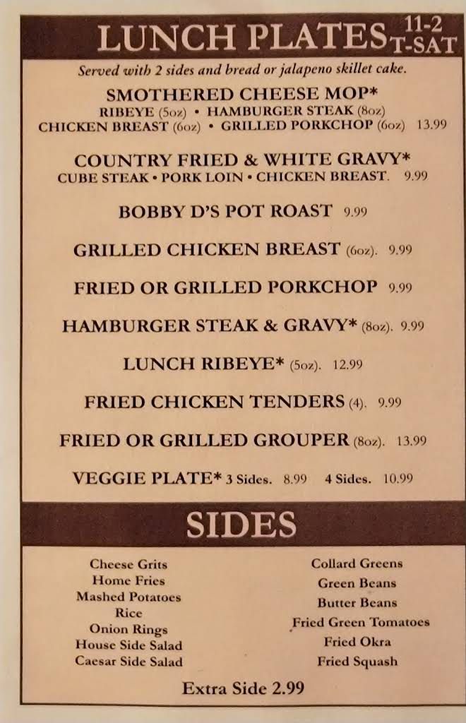 Luke's Pub & Steakhouse Menu 4