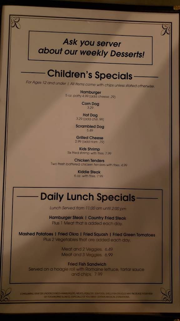 Luke's Pub & Steakhouse Menu 8